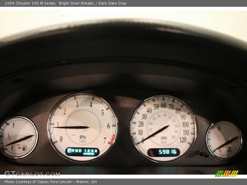 Bright Silver Metallic / Dark Slate Gray 2004 Chrysler 300 M Sedan