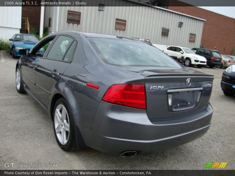Anthracite Metallic / Ebony 2006 Acura TL 3.2