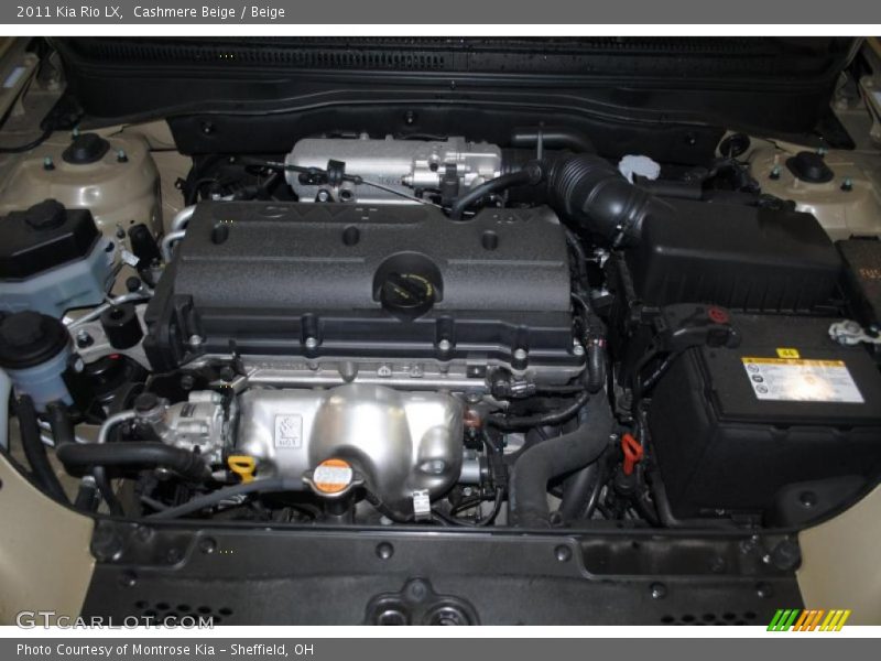 Cashmere Beige / Beige 2011 Kia Rio LX