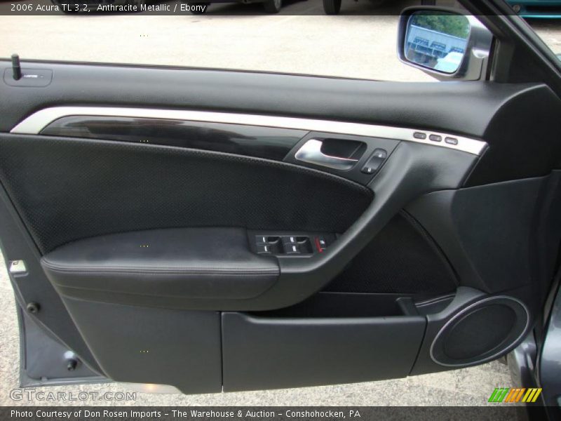 Anthracite Metallic / Ebony 2006 Acura TL 3.2