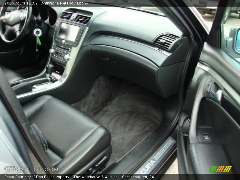 Anthracite Metallic / Ebony 2006 Acura TL 3.2