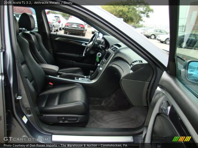 Anthracite Metallic / Ebony 2006 Acura TL 3.2