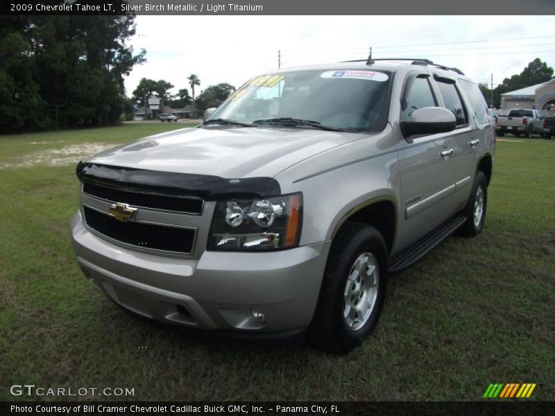 Silver Birch Metallic / Light Titanium 2009 Chevrolet Tahoe LT