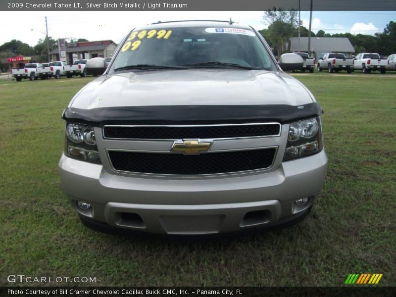 Silver Birch Metallic / Light Titanium 2009 Chevrolet Tahoe LT