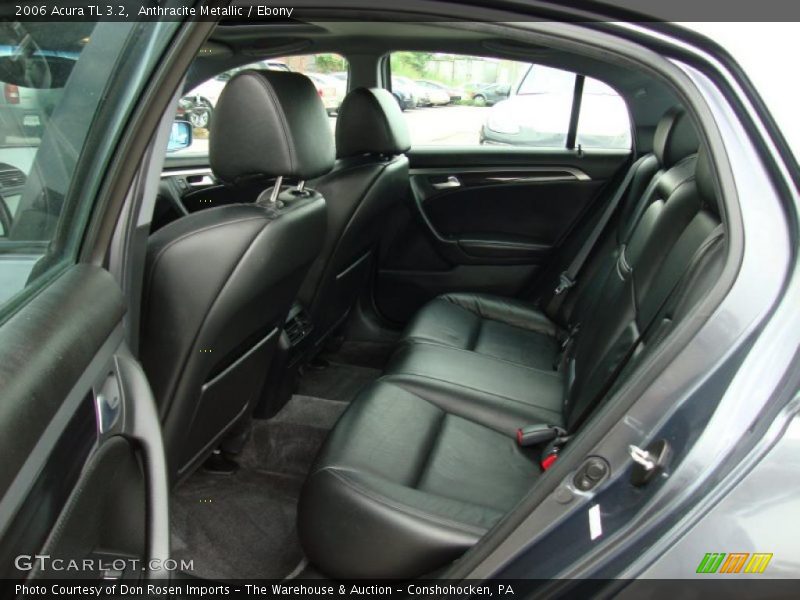 Anthracite Metallic / Ebony 2006 Acura TL 3.2