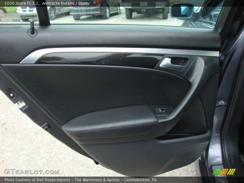 Anthracite Metallic / Ebony 2006 Acura TL 3.2