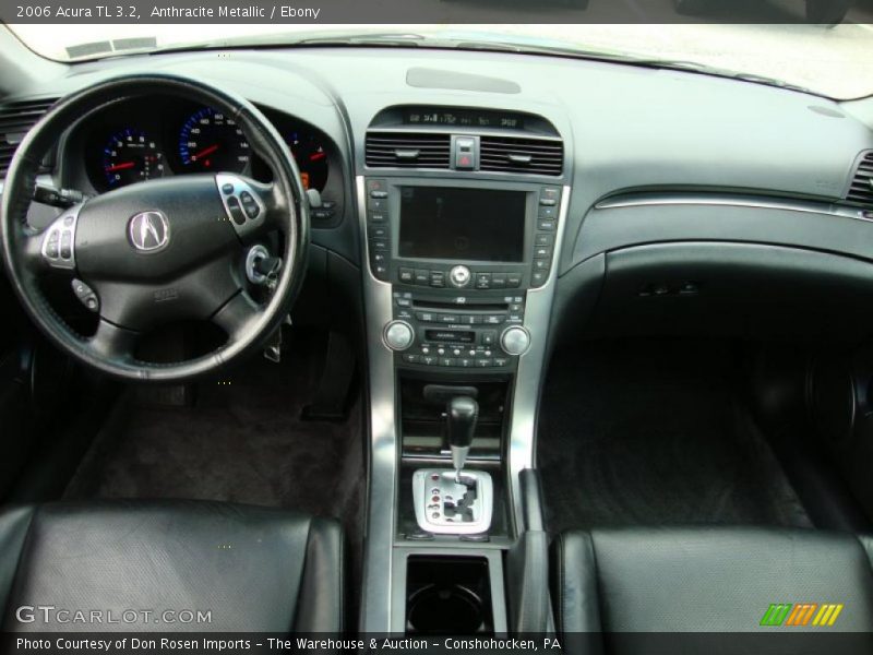 Anthracite Metallic / Ebony 2006 Acura TL 3.2