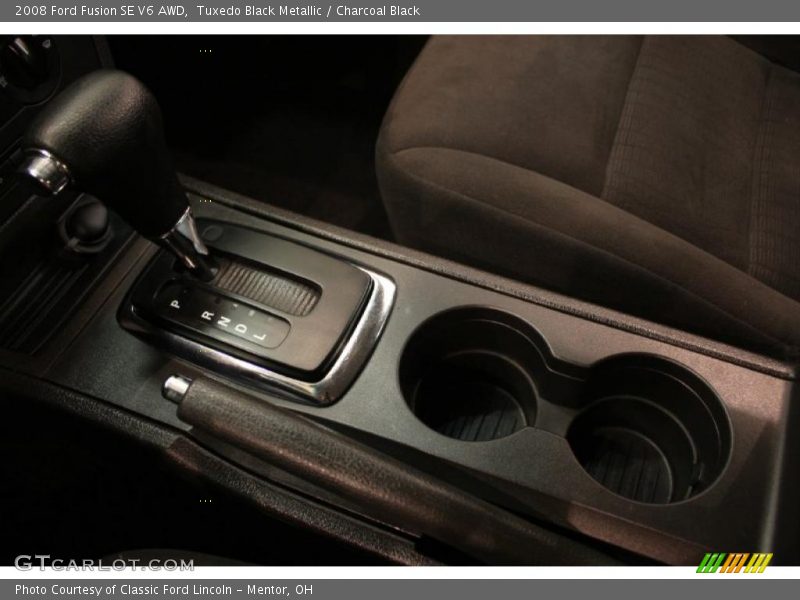 Tuxedo Black Metallic / Charcoal Black 2008 Ford Fusion SE V6 AWD