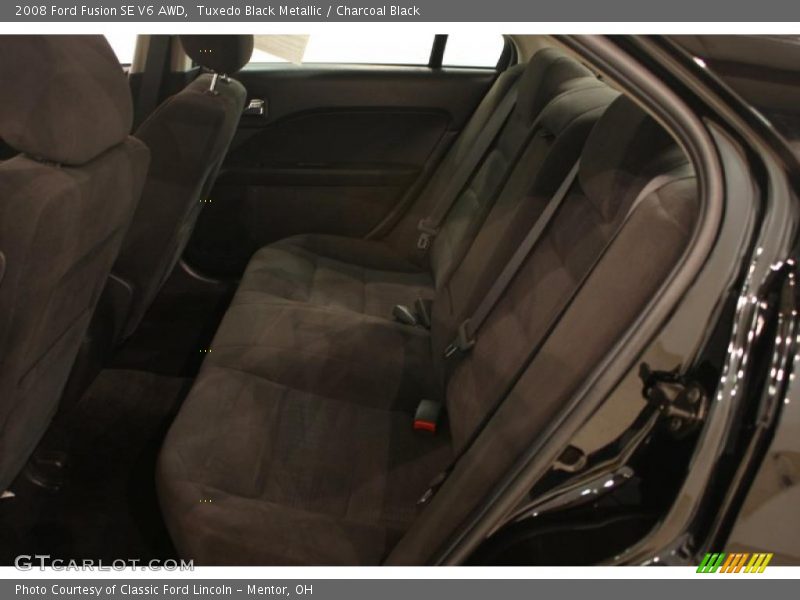 Tuxedo Black Metallic / Charcoal Black 2008 Ford Fusion SE V6 AWD