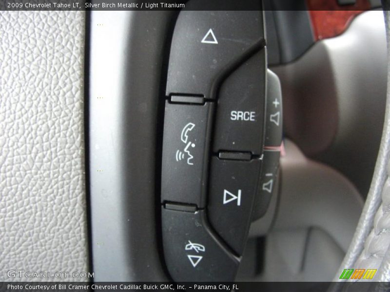 Silver Birch Metallic / Light Titanium 2009 Chevrolet Tahoe LT