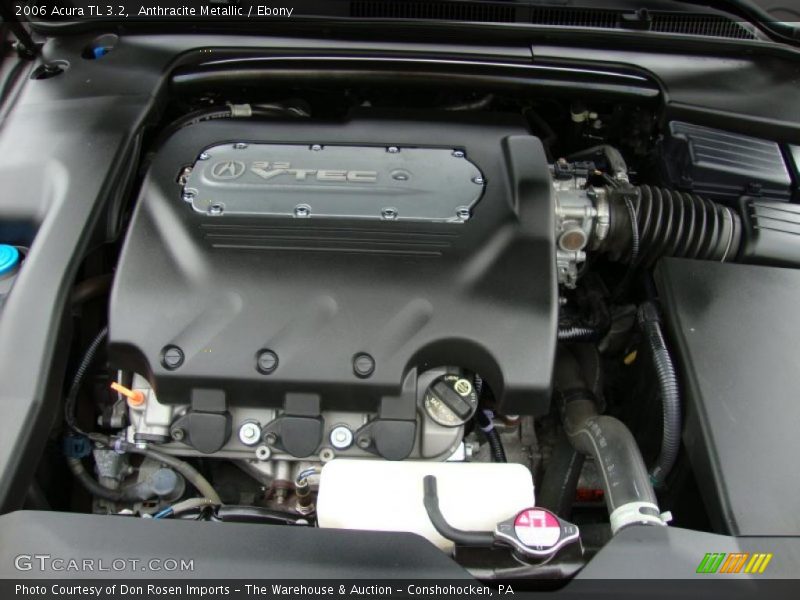 Anthracite Metallic / Ebony 2006 Acura TL 3.2