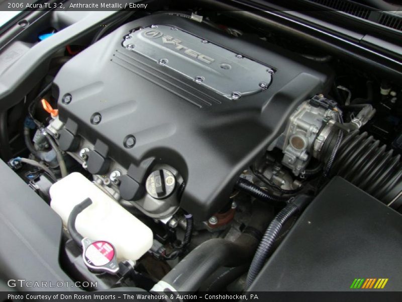 Anthracite Metallic / Ebony 2006 Acura TL 3.2