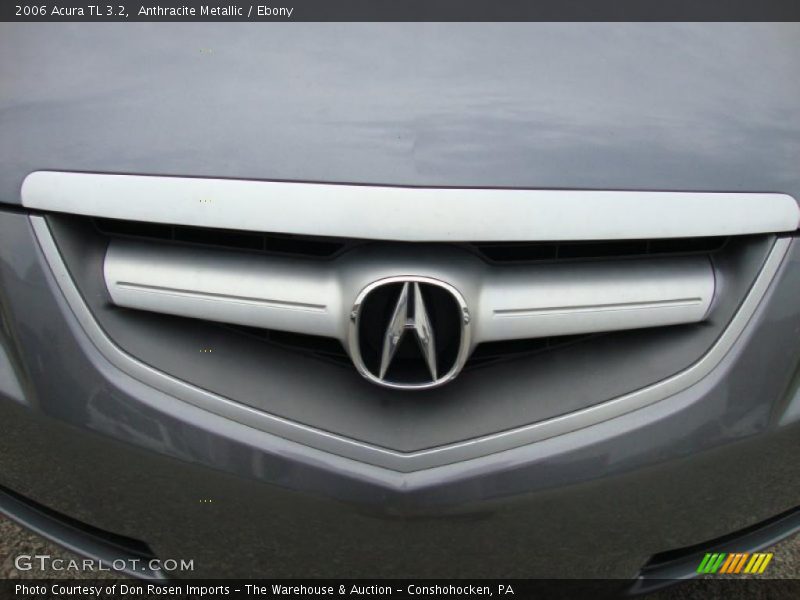 Anthracite Metallic / Ebony 2006 Acura TL 3.2