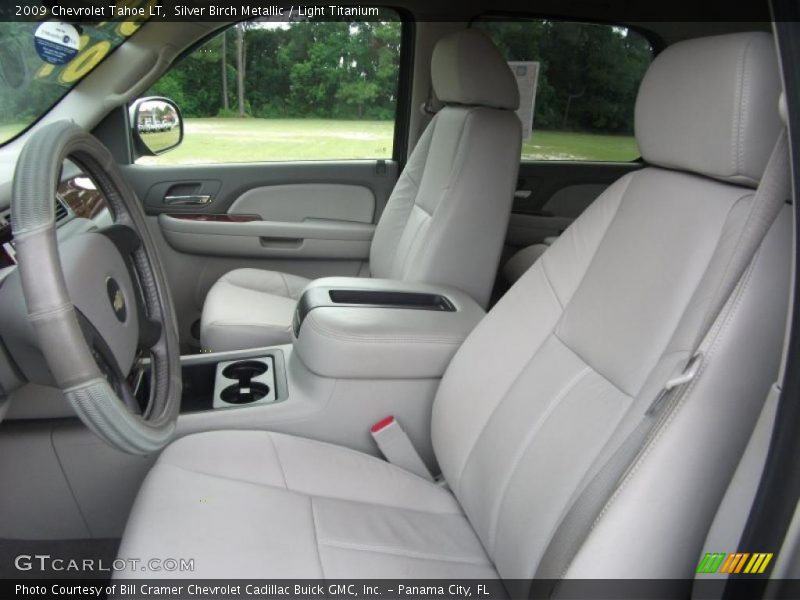 Silver Birch Metallic / Light Titanium 2009 Chevrolet Tahoe LT