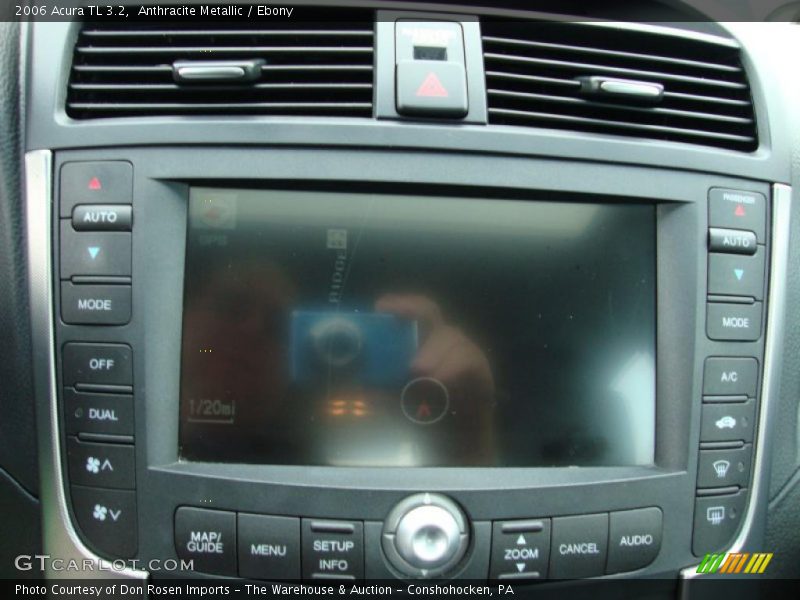 Anthracite Metallic / Ebony 2006 Acura TL 3.2