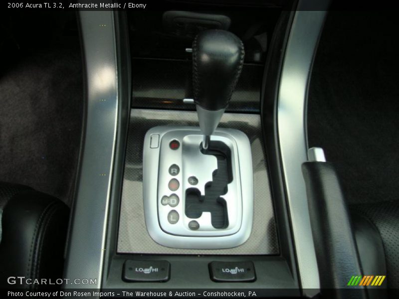 Anthracite Metallic / Ebony 2006 Acura TL 3.2