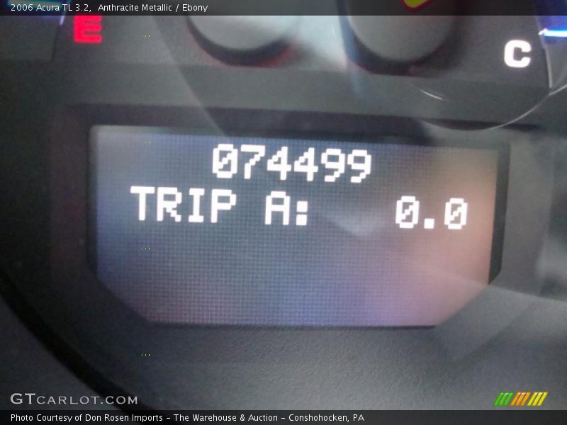 Anthracite Metallic / Ebony 2006 Acura TL 3.2