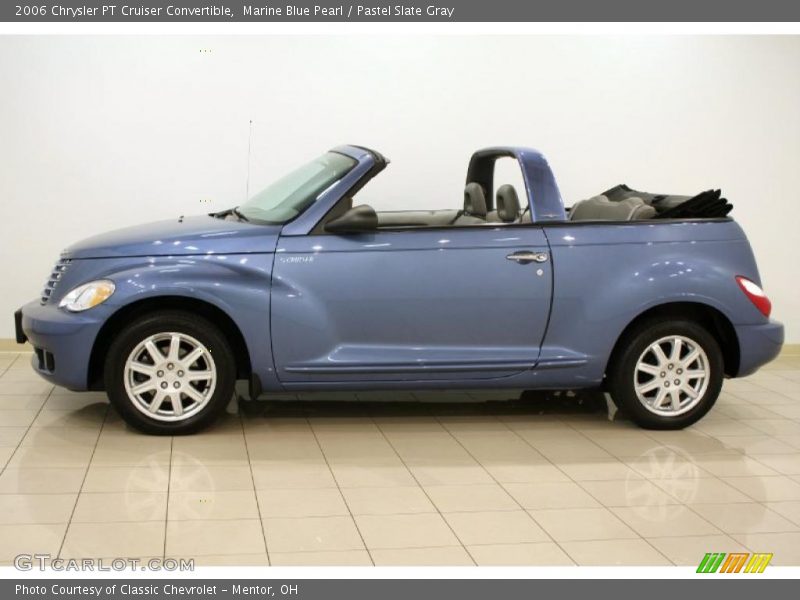 Marine Blue Pearl / Pastel Slate Gray 2006 Chrysler PT Cruiser Convertible