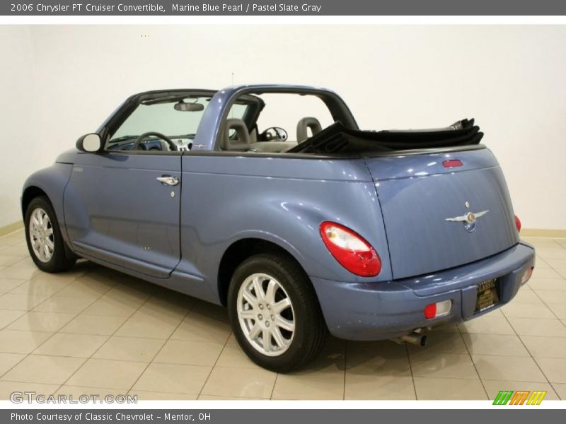 Marine Blue Pearl / Pastel Slate Gray 2006 Chrysler PT Cruiser Convertible