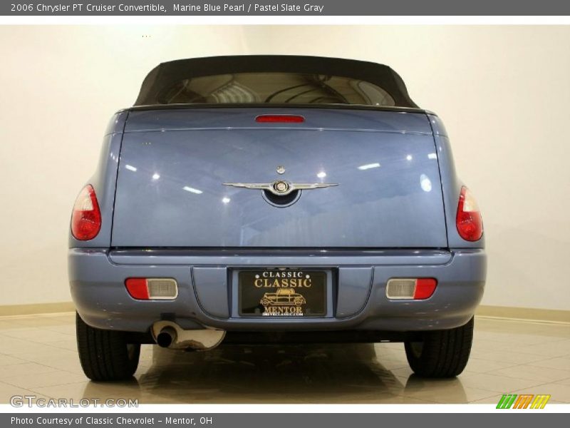 Marine Blue Pearl / Pastel Slate Gray 2006 Chrysler PT Cruiser Convertible