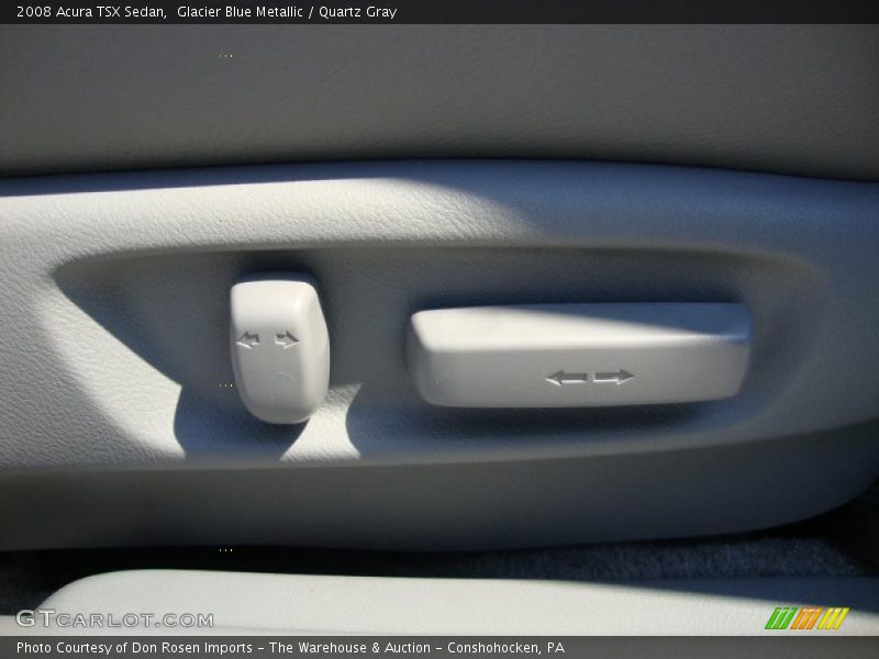 Glacier Blue Metallic / Quartz Gray 2008 Acura TSX Sedan