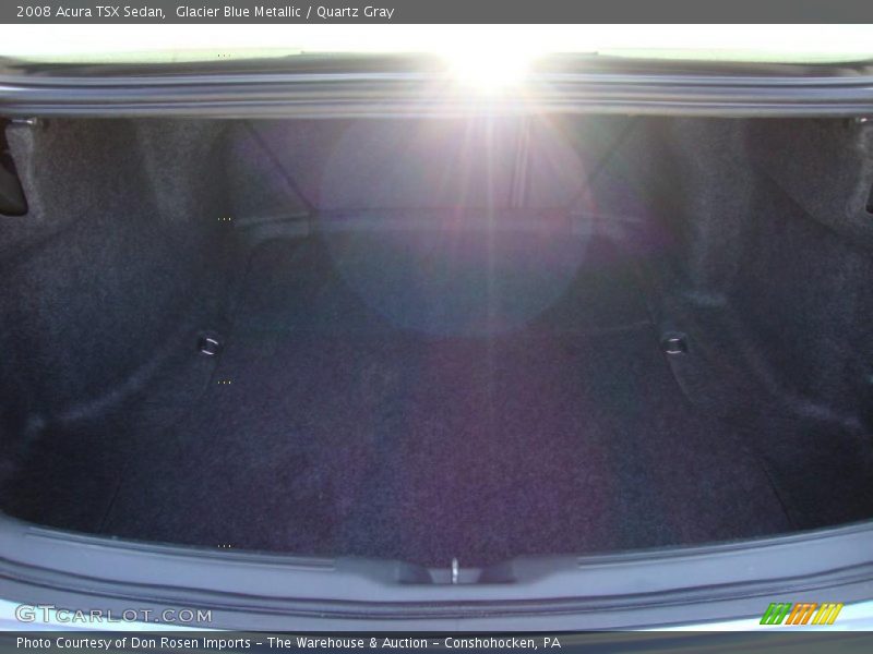 Glacier Blue Metallic / Quartz Gray 2008 Acura TSX Sedan