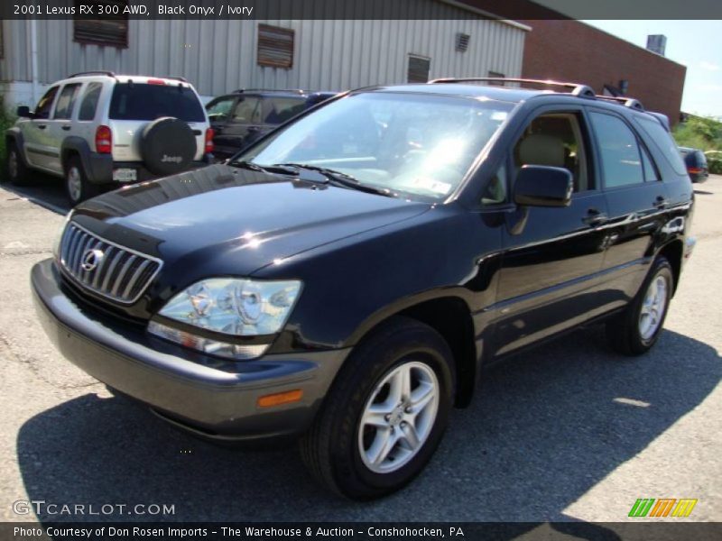 Black Onyx / Ivory 2001 Lexus RX 300 AWD