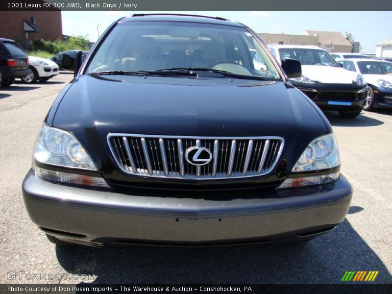 Black Onyx / Ivory 2001 Lexus RX 300 AWD
