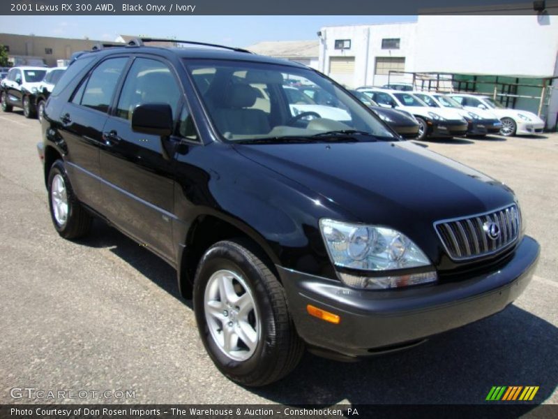 Black Onyx / Ivory 2001 Lexus RX 300 AWD