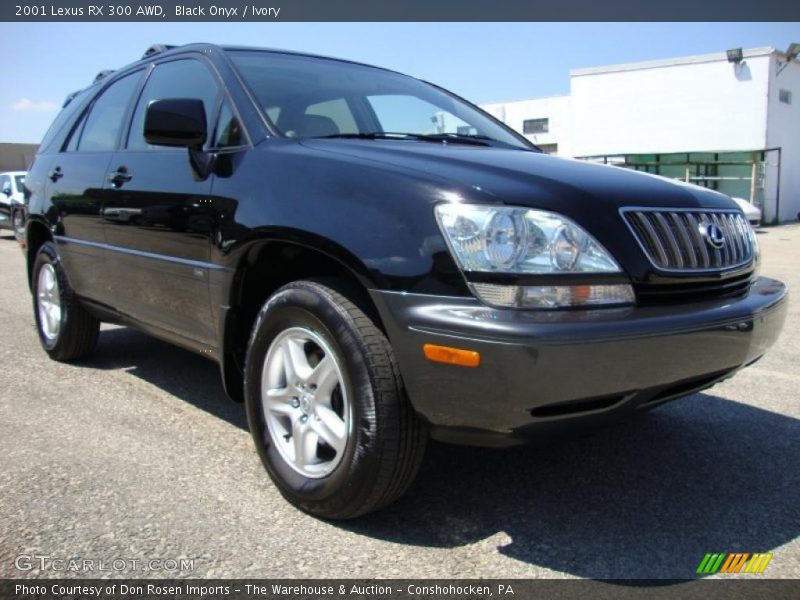 Black Onyx / Ivory 2001 Lexus RX 300 AWD