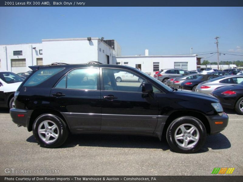 Black Onyx / Ivory 2001 Lexus RX 300 AWD