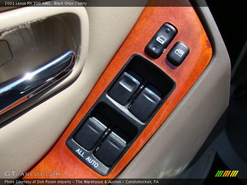 Black Onyx / Ivory 2001 Lexus RX 300 AWD