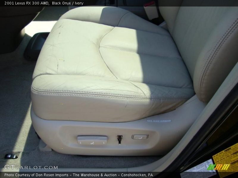Black Onyx / Ivory 2001 Lexus RX 300 AWD