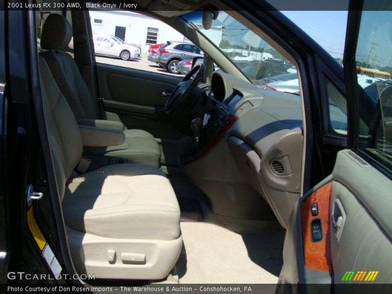 Black Onyx / Ivory 2001 Lexus RX 300 AWD