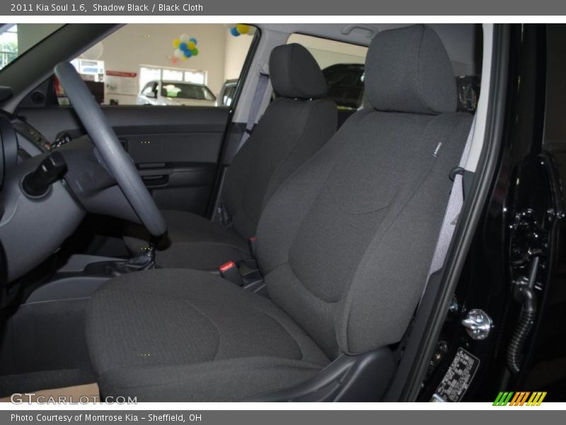 Shadow Black / Black Cloth 2011 Kia Soul 1.6