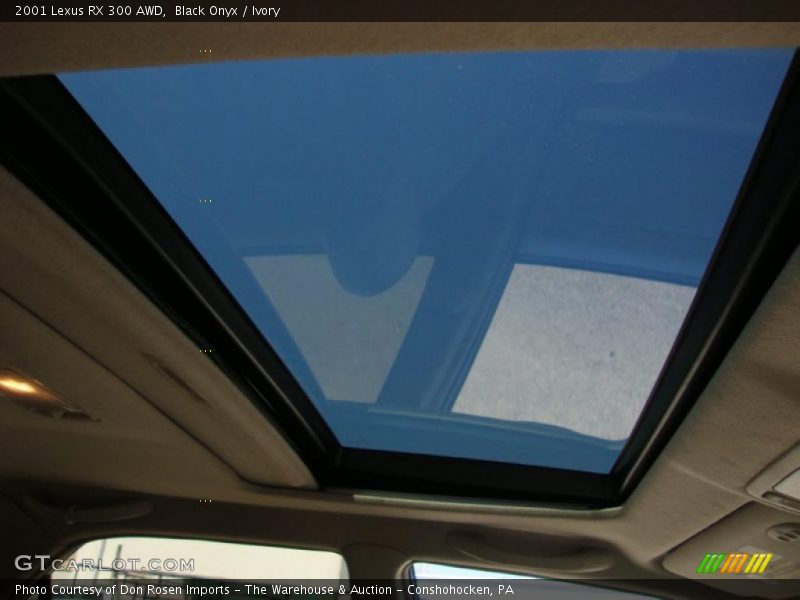 Black Onyx / Ivory 2001 Lexus RX 300 AWD