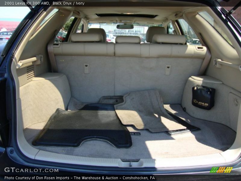 Black Onyx / Ivory 2001 Lexus RX 300 AWD