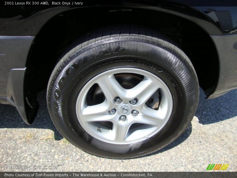Black Onyx / Ivory 2001 Lexus RX 300 AWD