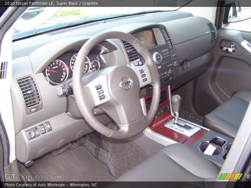 Super Black / Graphite 2010 Nissan Pathfinder LE