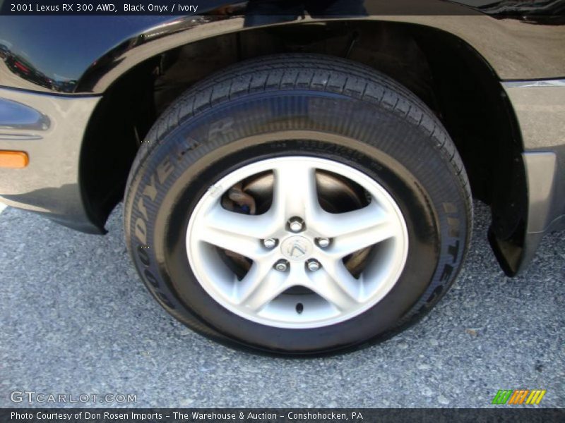 Black Onyx / Ivory 2001 Lexus RX 300 AWD