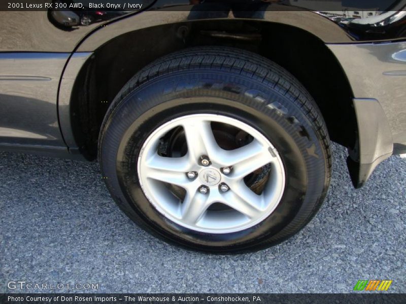 Black Onyx / Ivory 2001 Lexus RX 300 AWD
