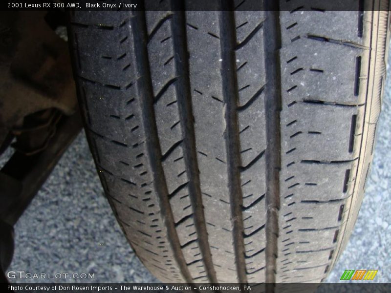 Black Onyx / Ivory 2001 Lexus RX 300 AWD