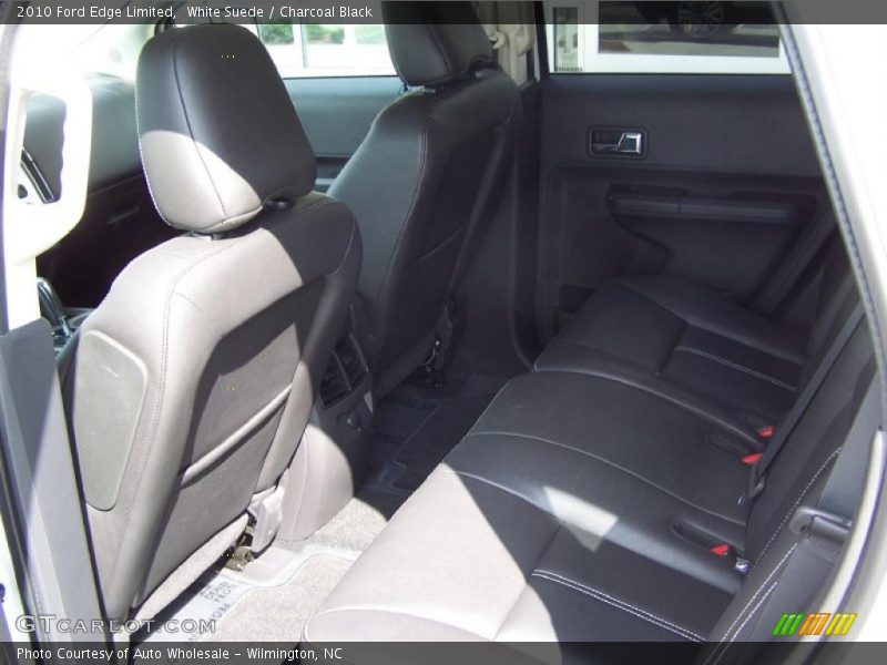 White Suede / Charcoal Black 2010 Ford Edge Limited