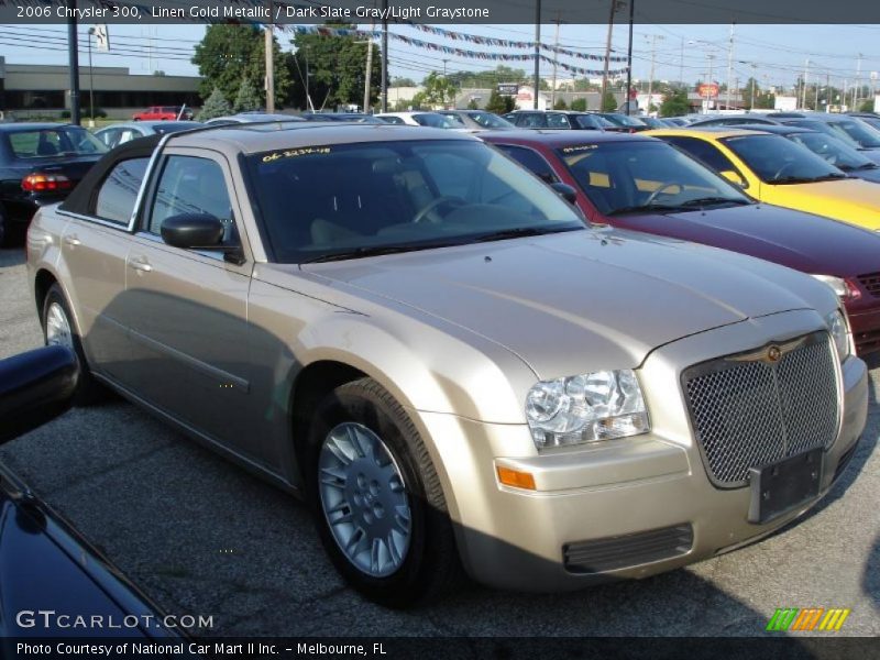 Linen Gold Metallic / Dark Slate Gray/Light Graystone 2006 Chrysler 300
