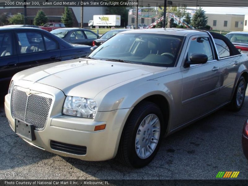 Linen Gold Metallic / Dark Slate Gray/Light Graystone 2006 Chrysler 300