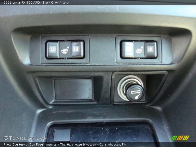 Black Onyx / Ivory 2001 Lexus RX 300 AWD