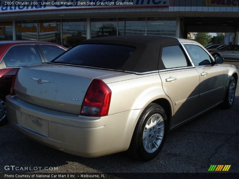 Linen Gold Metallic / Dark Slate Gray/Light Graystone 2006 Chrysler 300