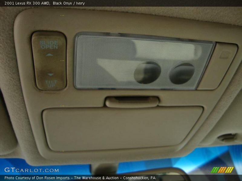 Black Onyx / Ivory 2001 Lexus RX 300 AWD