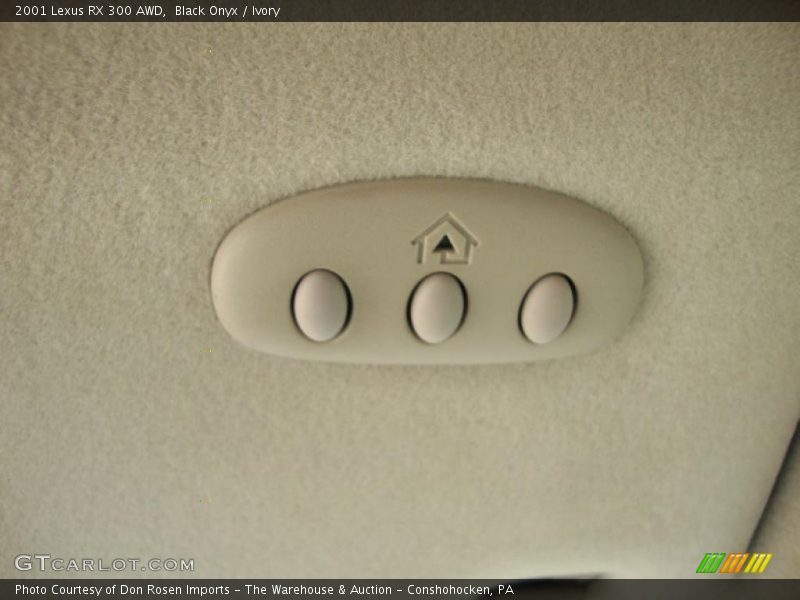 Black Onyx / Ivory 2001 Lexus RX 300 AWD