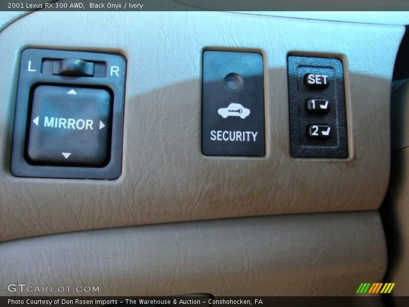 Black Onyx / Ivory 2001 Lexus RX 300 AWD